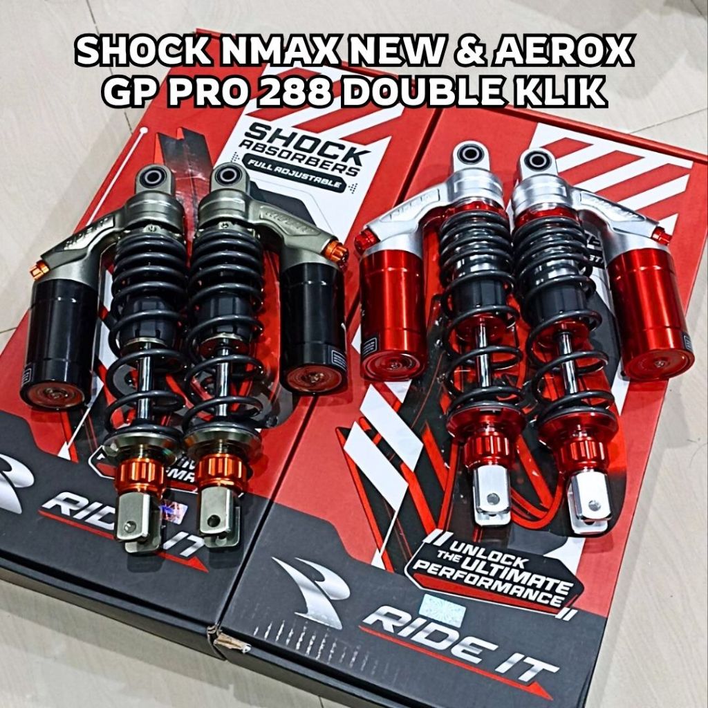 Shockbreaker Ride It GP 288 Matic Aerox, NMAX New, NMAX Old Original Ride It