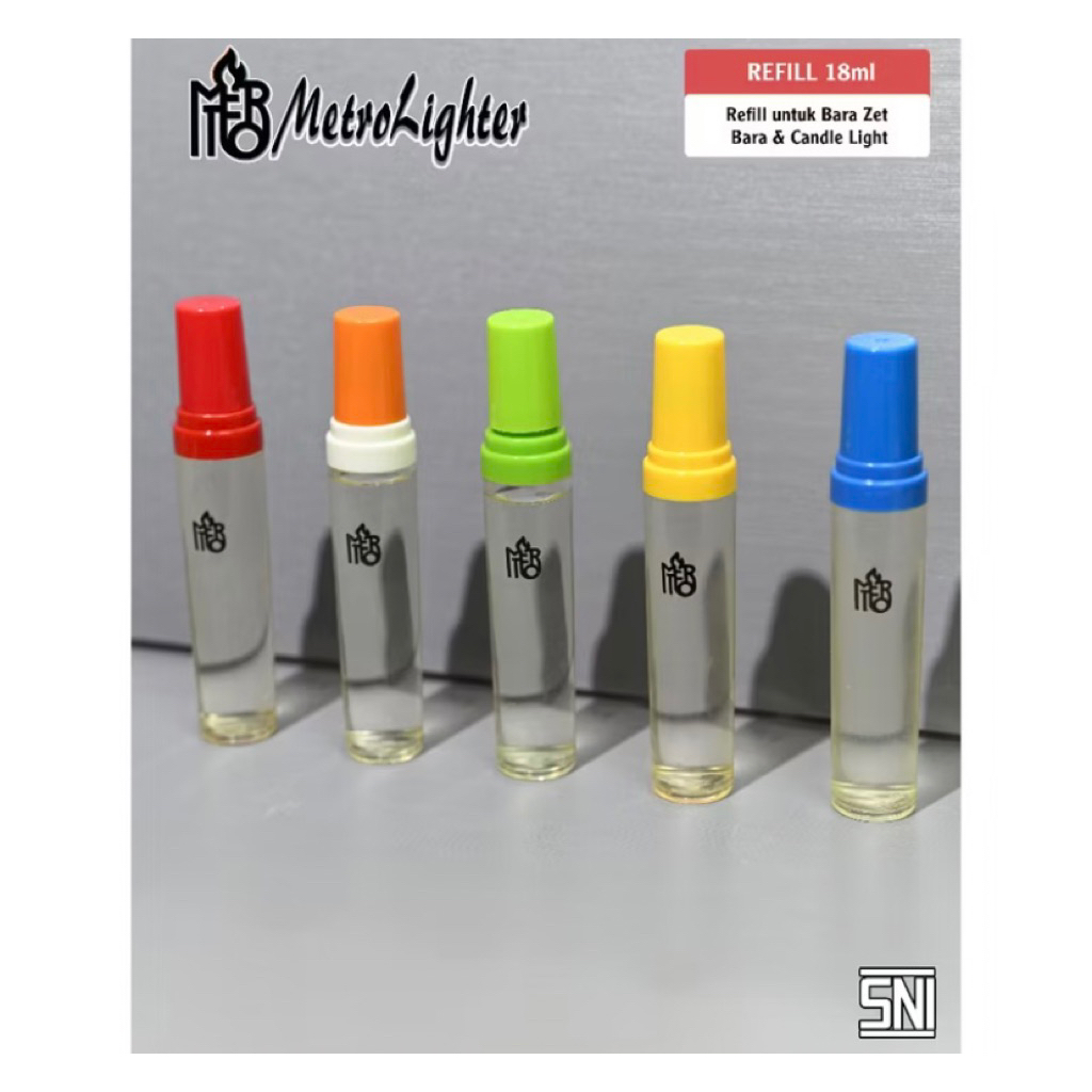 REFILL Mancis Isi Ulang Korek Metro Lighteri