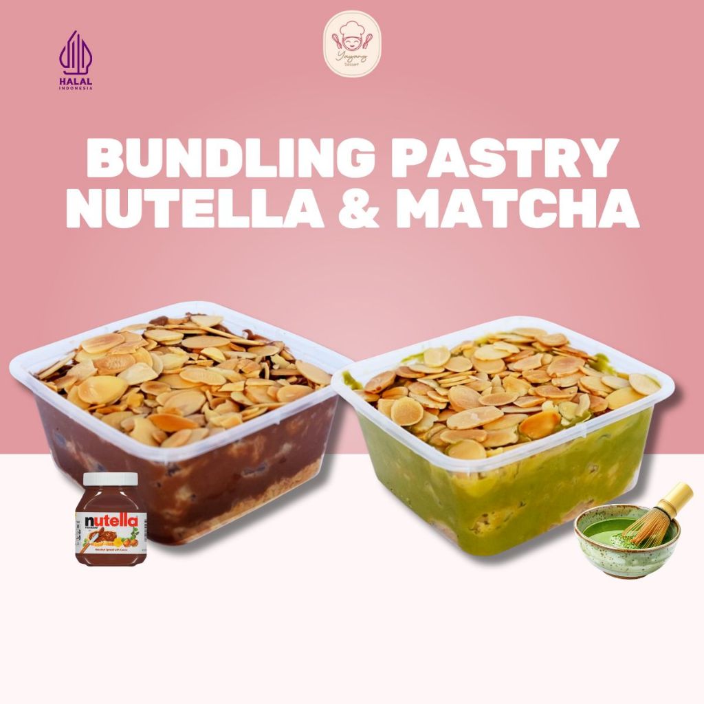 Bundling pastry box Nutella & Matcha - Yayang Dessert