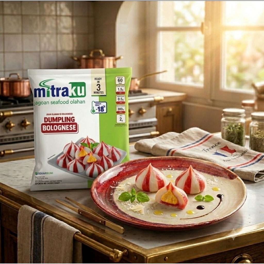 MITRAKU DUMPLING BOLOGNESE 500GR