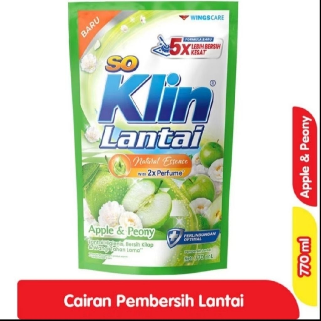 So Klin Lantai Apple 1600ml