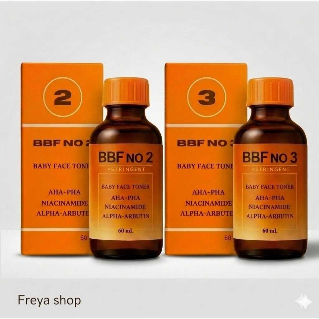TONER RDL No.2 dan No.3 Pembersih Wajah Mencerahkan Muka & Cepat Glowing - BABYFACE