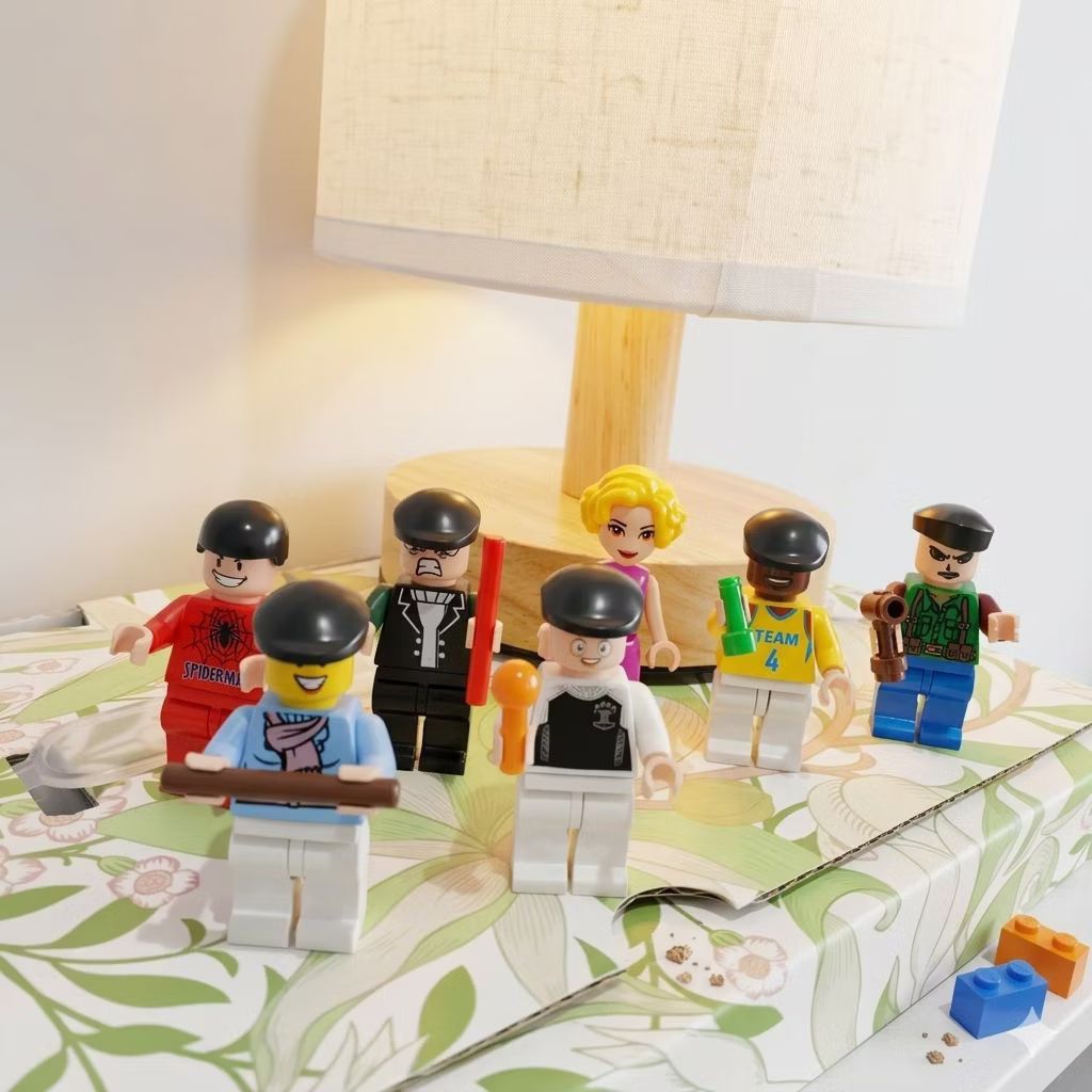 Mainan Miniatur Lego Orang-Orangan