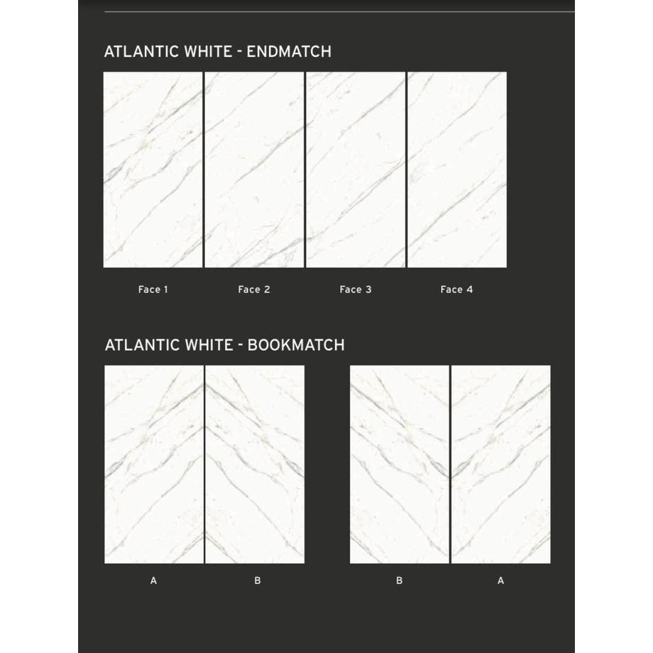 GRANIT QUADRA 240x120 Atlantic White