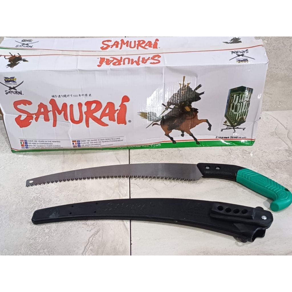Graji Kopi Samurai 13"/330mm No C-330-LH Sheathed curved Blade Saw