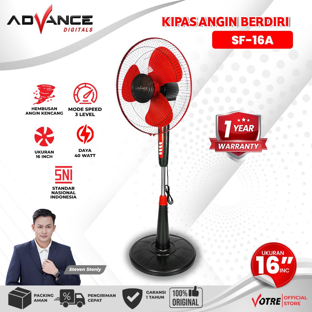 Advance Kipas Angin Stand & 3in1 SF-16A 16"/ WF-1605 16"/WF-1835 18"/TDS-18 18"/TDS-1805 18"/SF-1666
