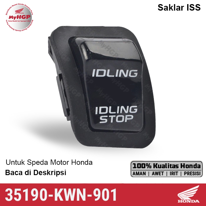 35190KWN901 Saklar ISS Vario PCX Scoopy 35190-KWN-901 35190 KWN 901 Tombol Switch