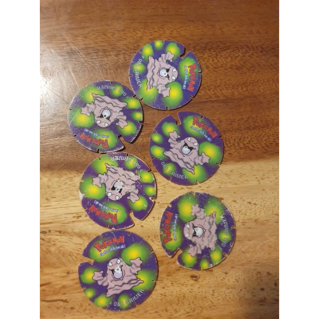 Tazos Spin Pokemon Grimer