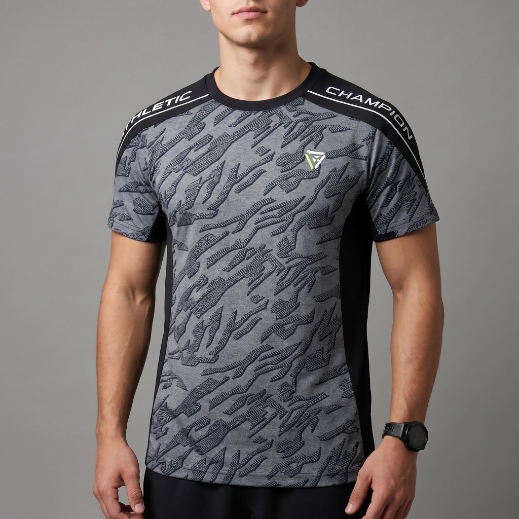 Kaos Jersey AIRWALK PERFORMANCE Spell Out Motif Keren Size L