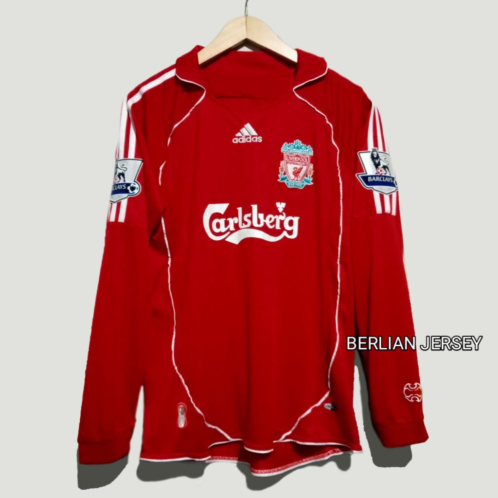 Jersey Liverpool Home 2006/2008 Long Sleeve Nameset Torres Premier League