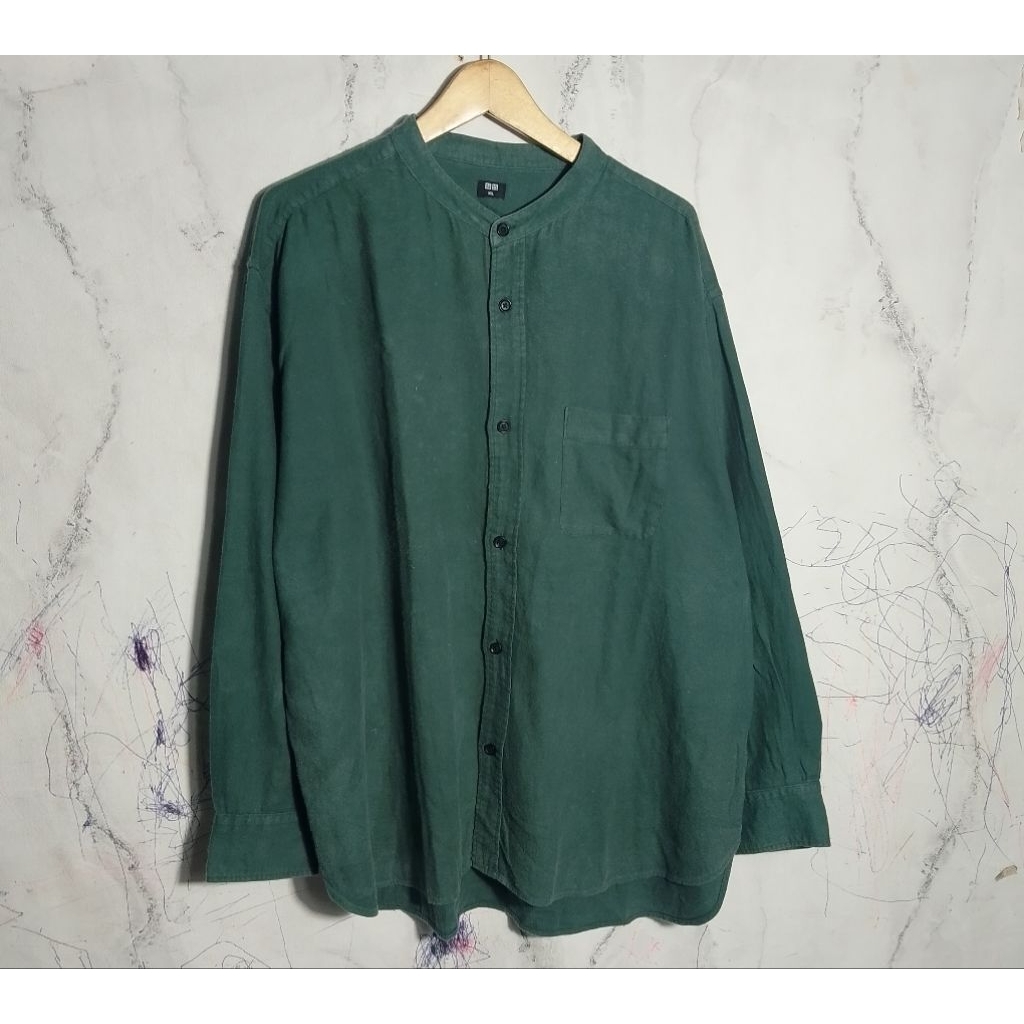 flannel sanghai uniqlo jumbo