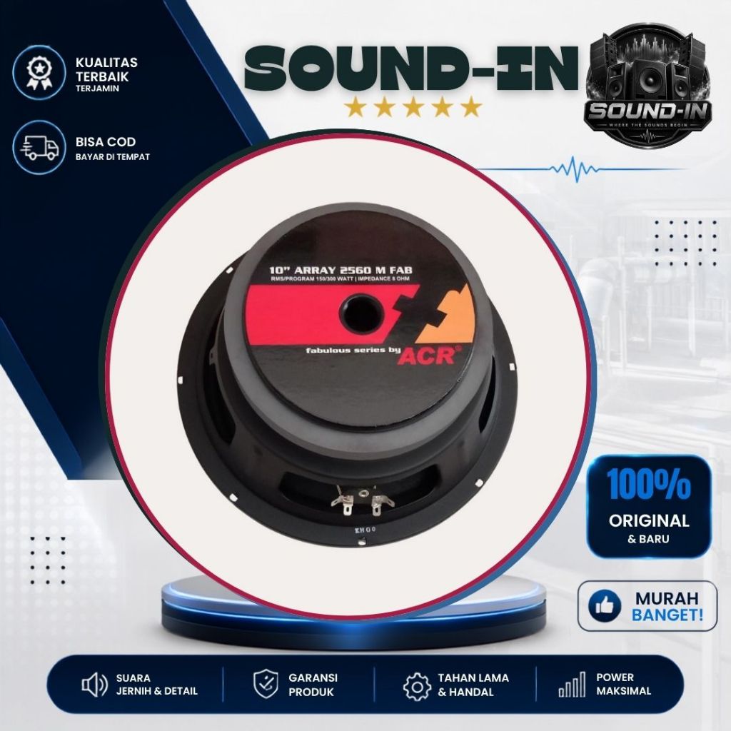 Speaker Array ACR 10 Inch Fabulous 2560