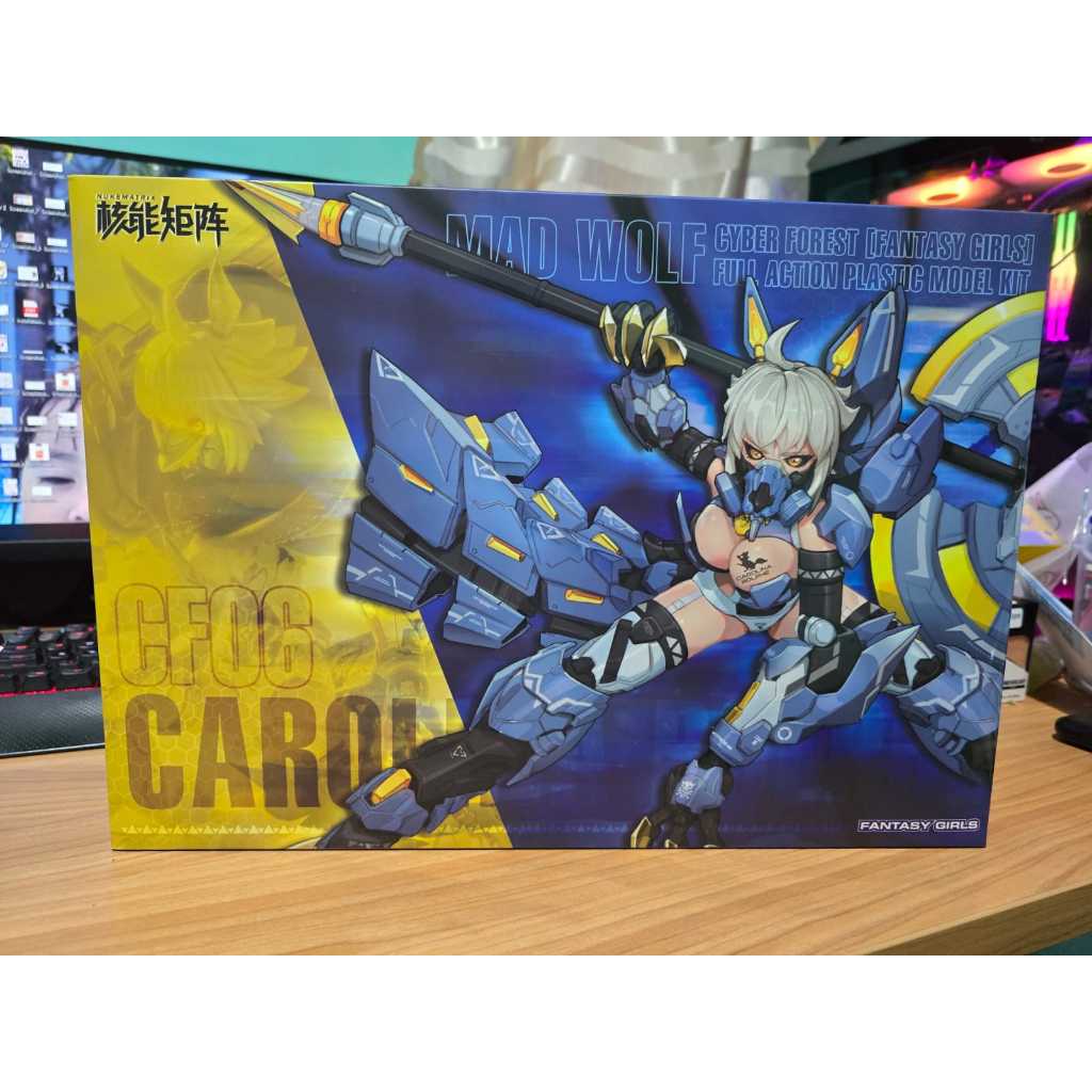 Model kit Nuke Matrix 1/12 Cyber Forest - MAD Wolf Machine Girl MODEL KIT CF-06