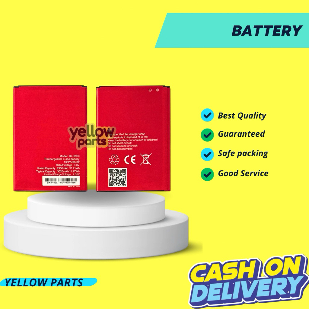 BATTERY BATRE BATERAI ITEL A26 A571 BL-29CI
