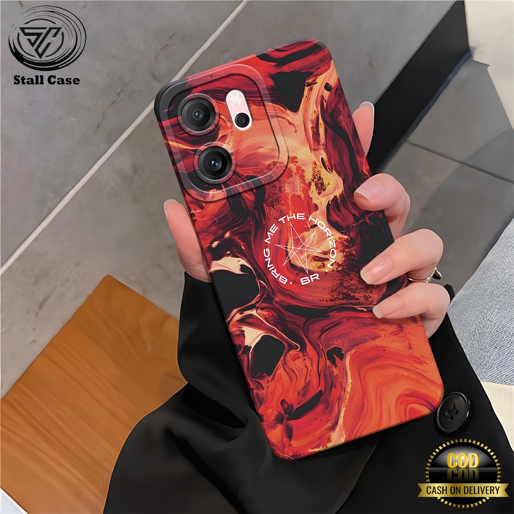 Case Oppo Reno 15F 5G Terbaru - [SC01] - Motif Gambar Band - Casing Oppo Reno 15F - Silikon Pro Came