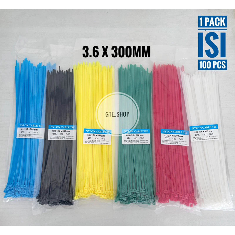 Kabel Ties Warna 20cm(200mm) PROMO TERMURAH Cabel Tie Warna / Cabel Tie / Cabel Ties / Kabel Ties / 
