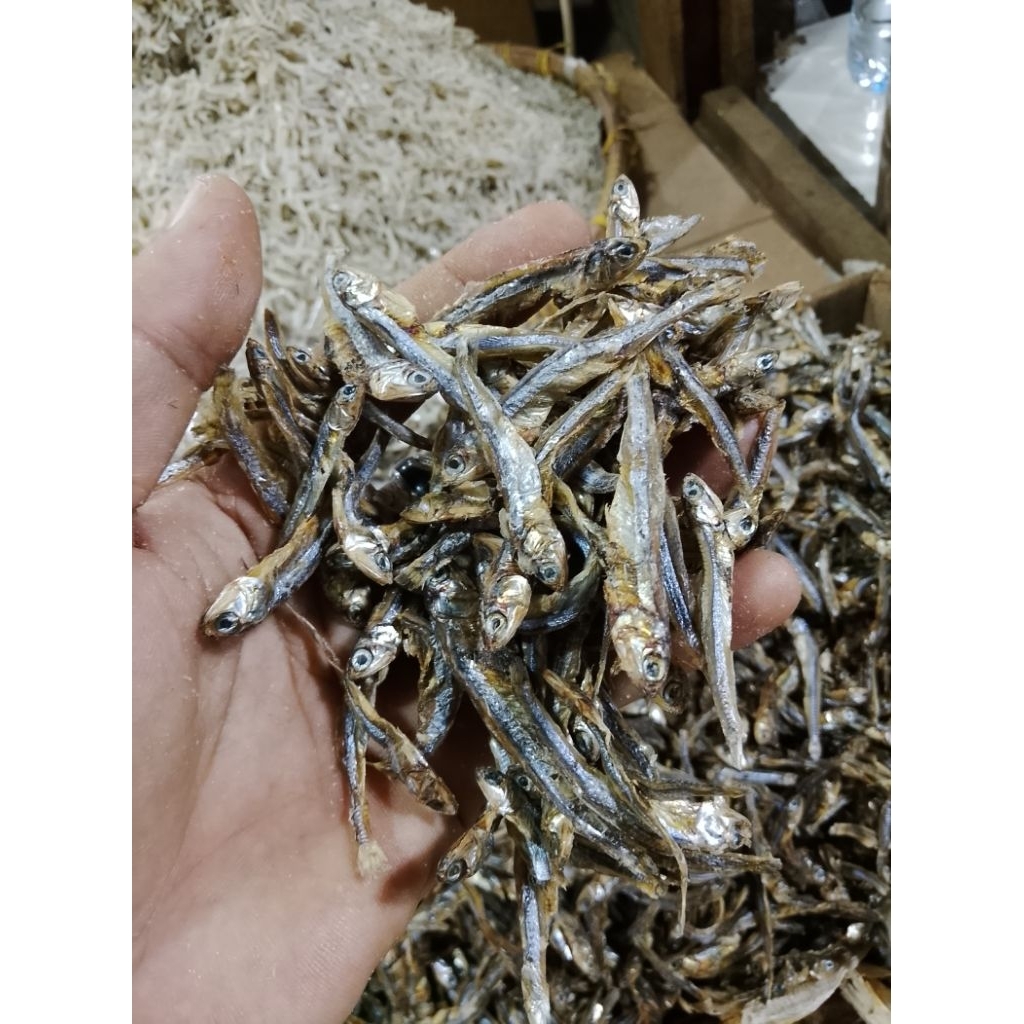 ikan asin teri tawar hitam/teri tawar
