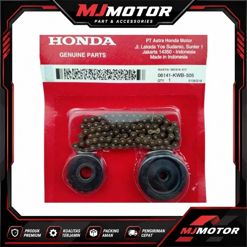 Rantai Keteng 1 Set Blade - Revo 110 Karbu - Revo Fi New - KWB MOTOR