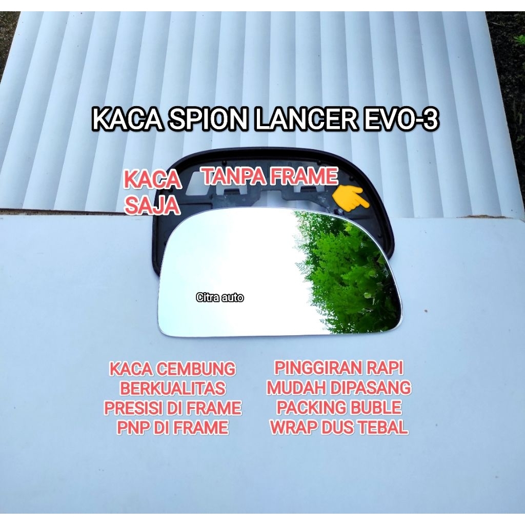 Kaca Spion Lancer Evo 3 Berkualitas Harga Perbuah Evo-3 Evo3