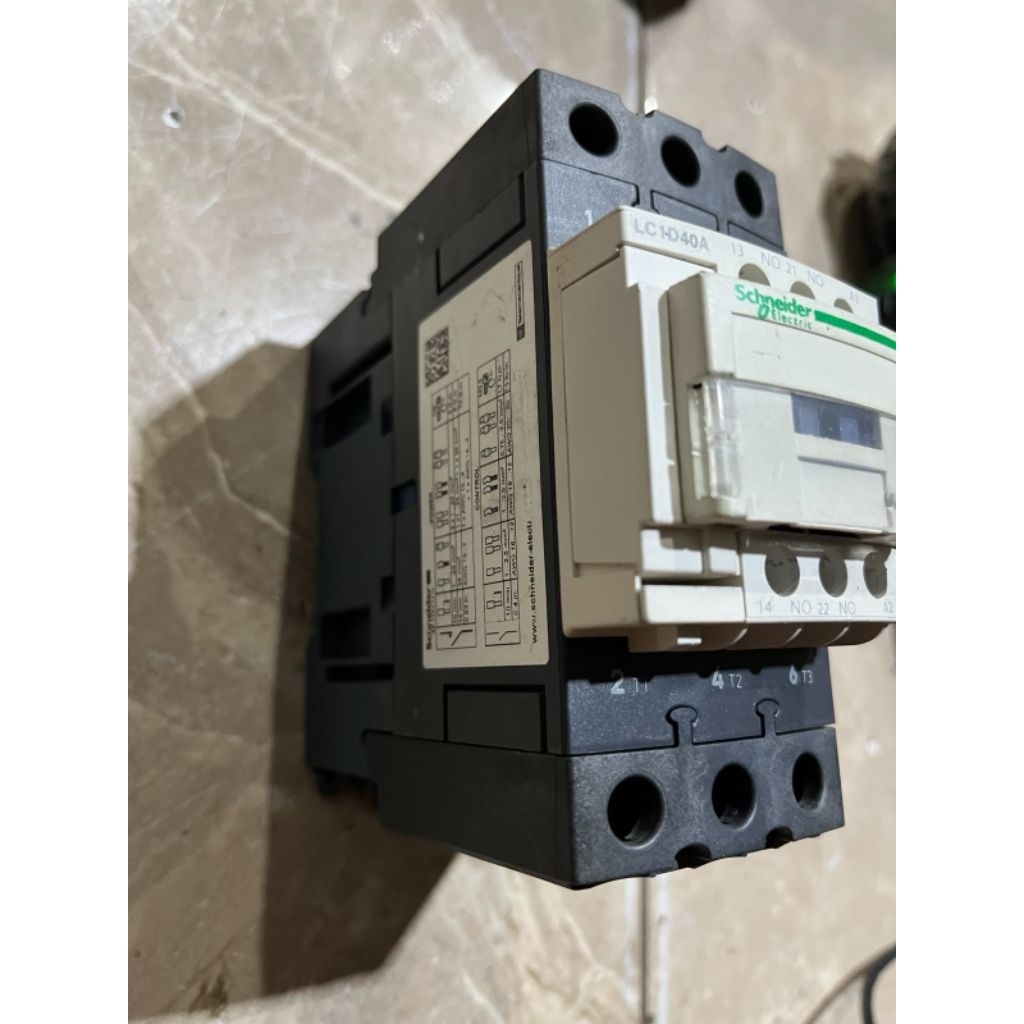 CONTACTOR LCID40 60A ORIGINAL SCHNEIDER