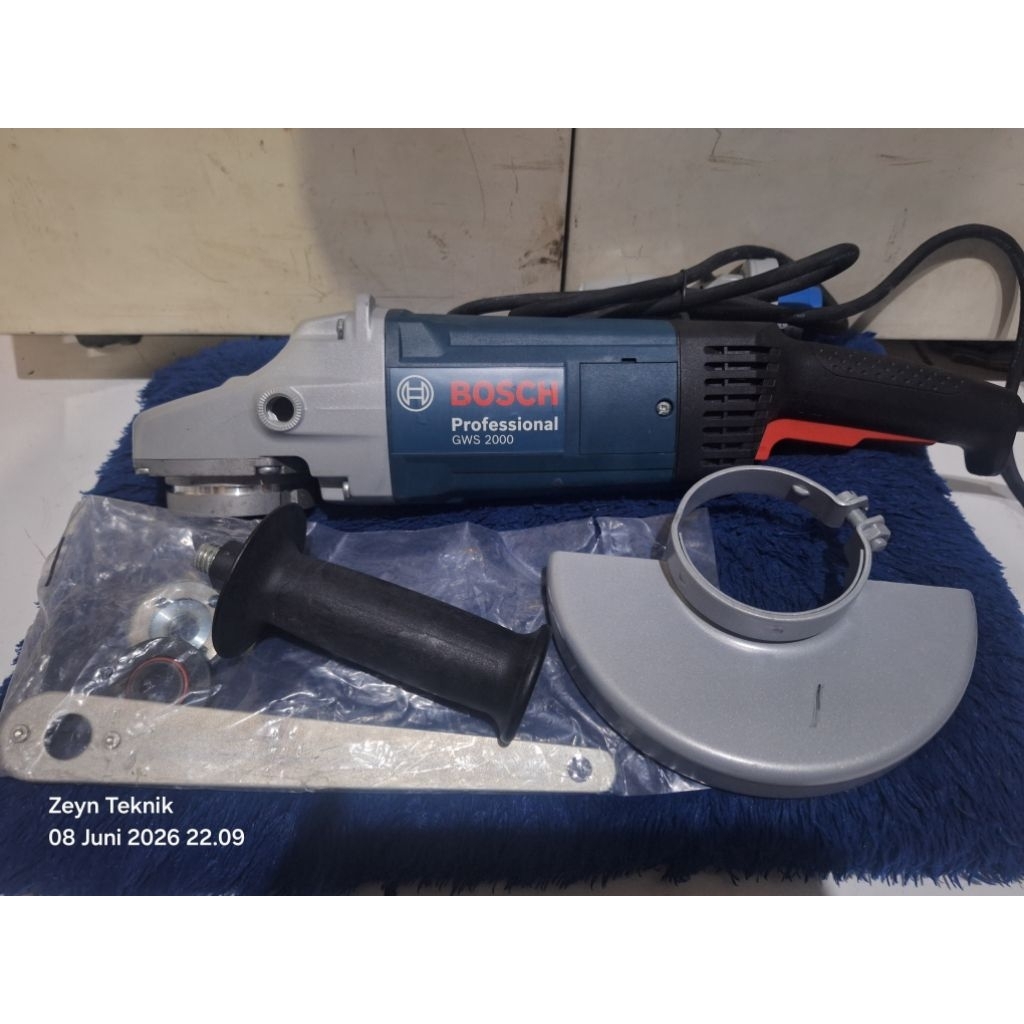 Mesin Gerinda 7inch BOSCH GWS 2000 PROFESSIONAL