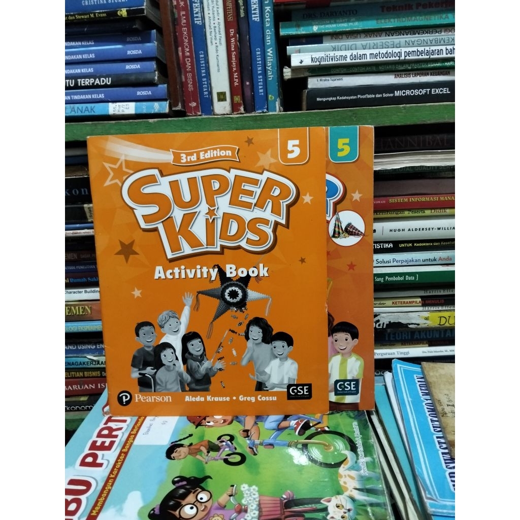 original super kids acitivity book 5