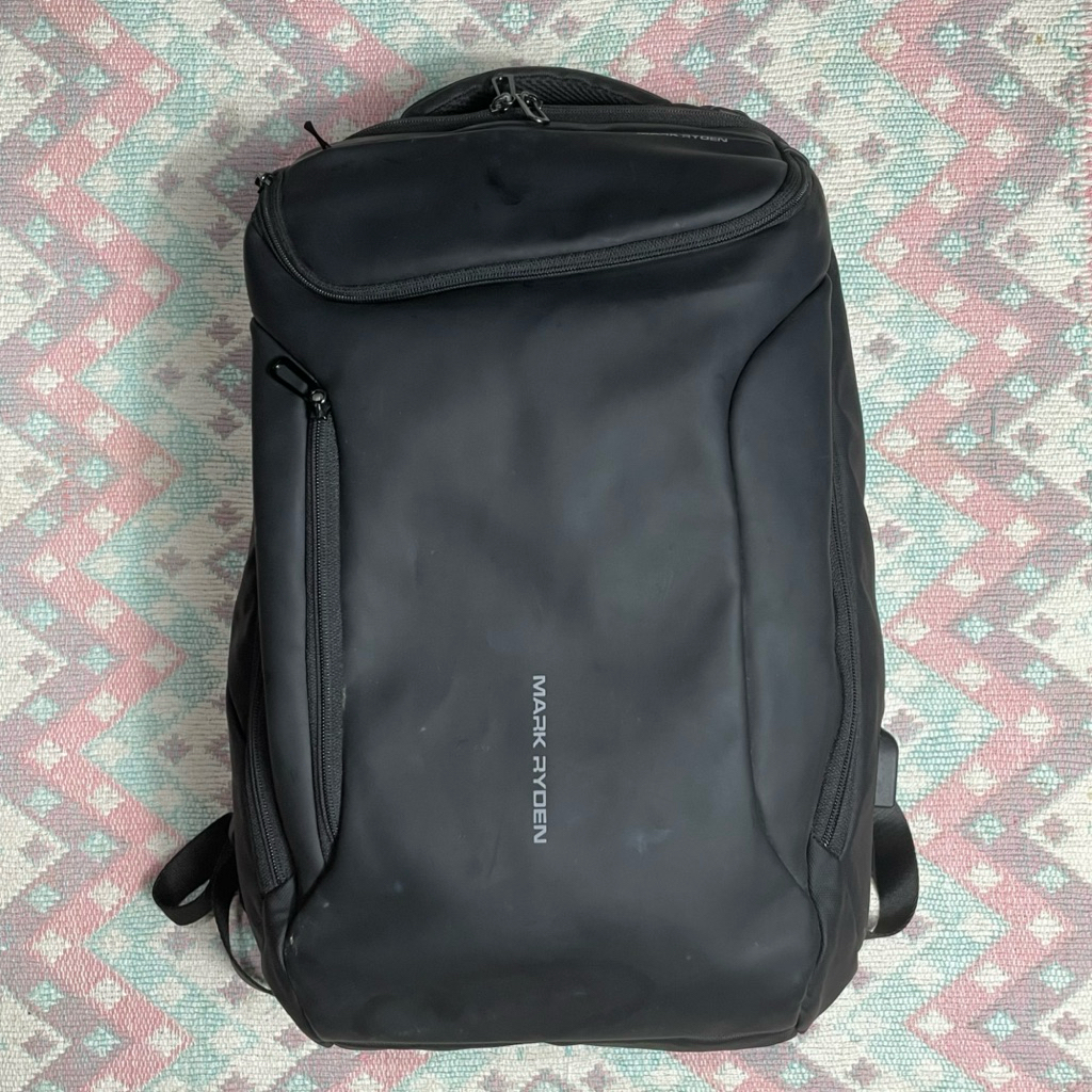 Backpack / Tas Punggung Laptop MARK RYDEN original warna hitam