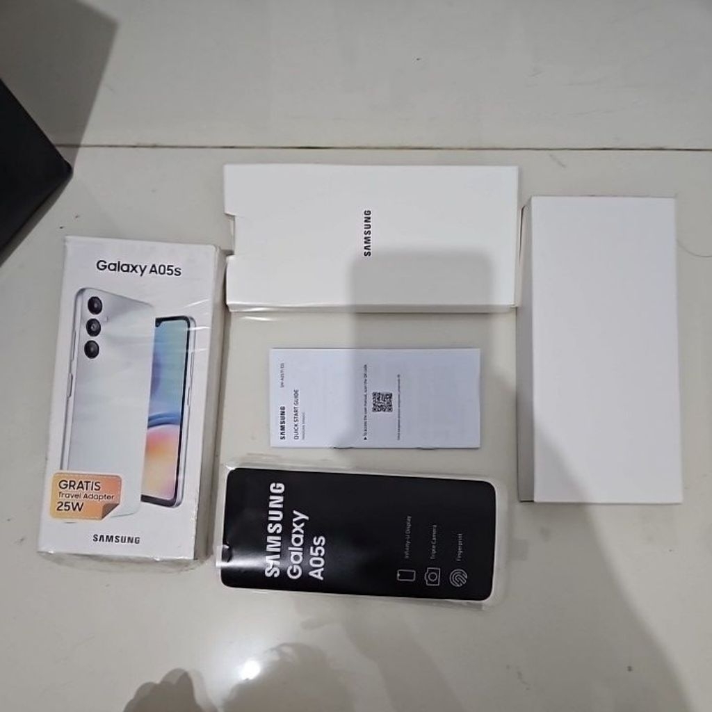 DUS BOX SAMSUNG A05S BEKAS ORI COPOTAN ASLI