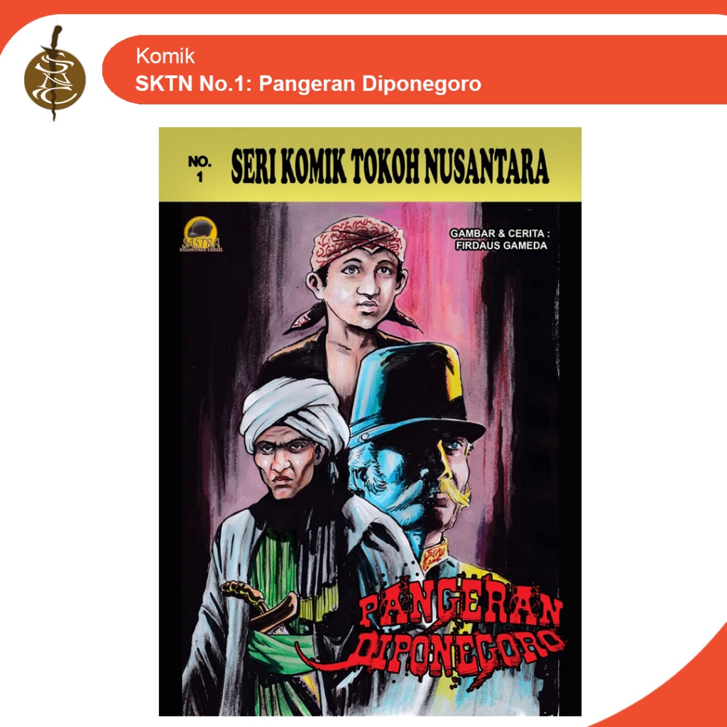 SKTN No. 1: Pangeran Diponegoro - Komik Sejarah Alternatif