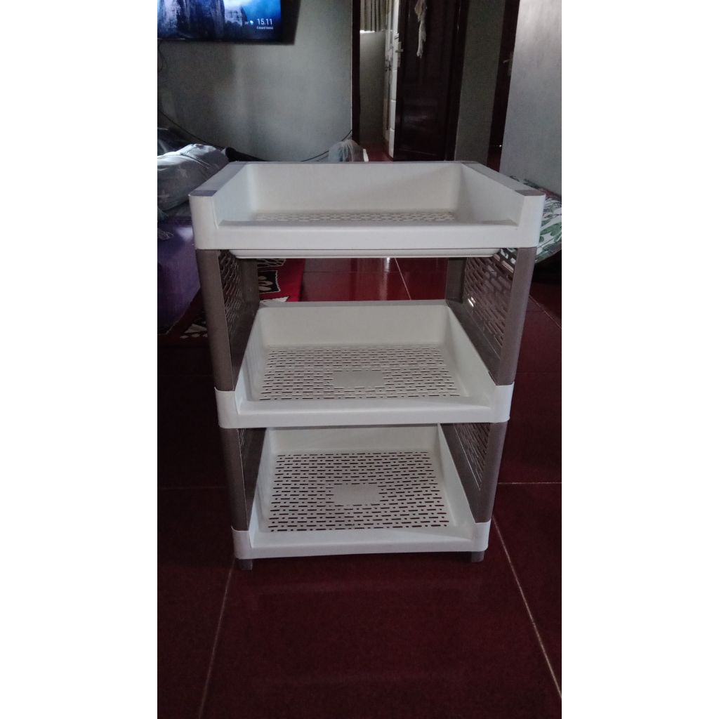 Preloved rak olymplast 3 susun