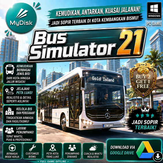 BUS SIMULATOR 21 - GAME PC