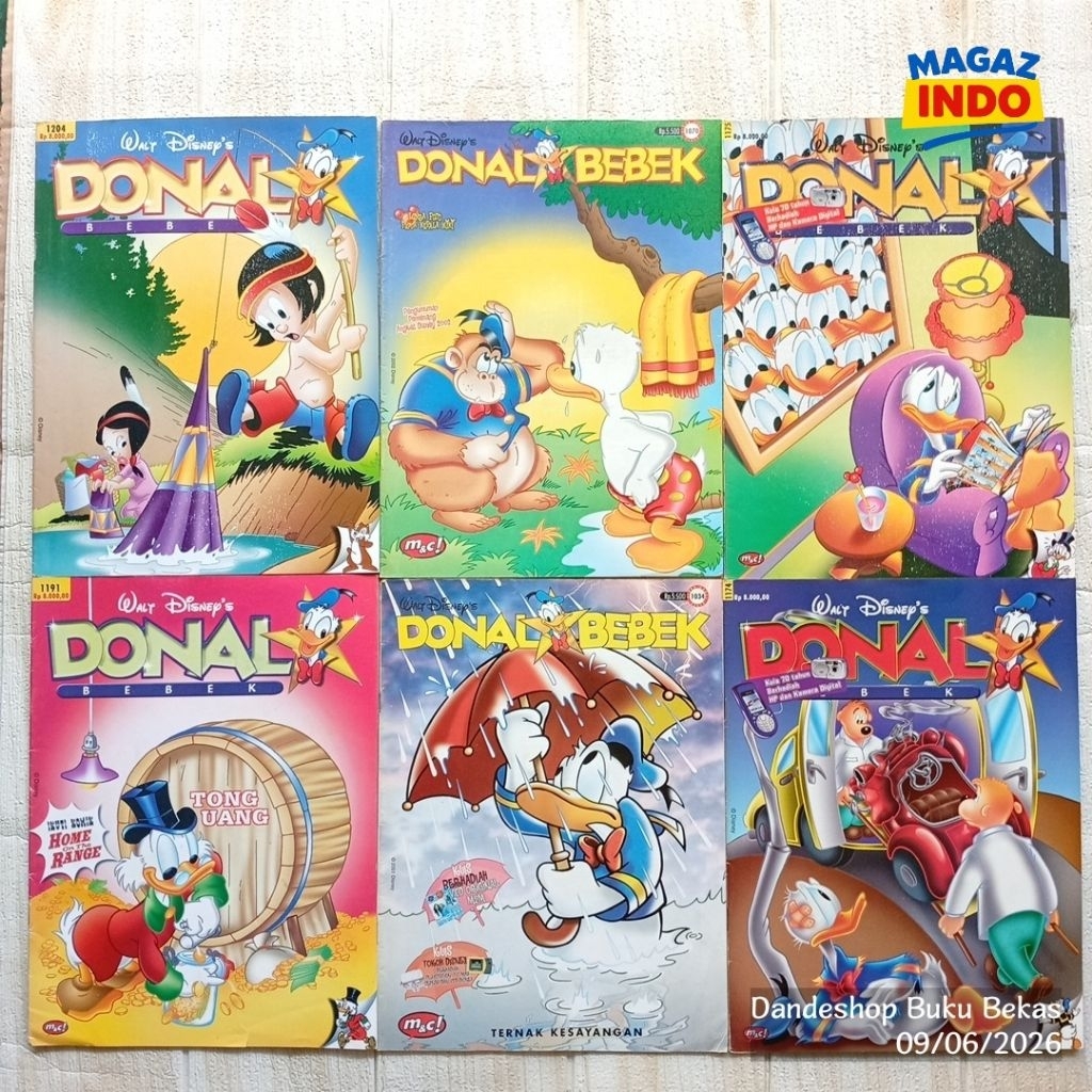 Album Donal Bebek (edisi lebar klasik lama)