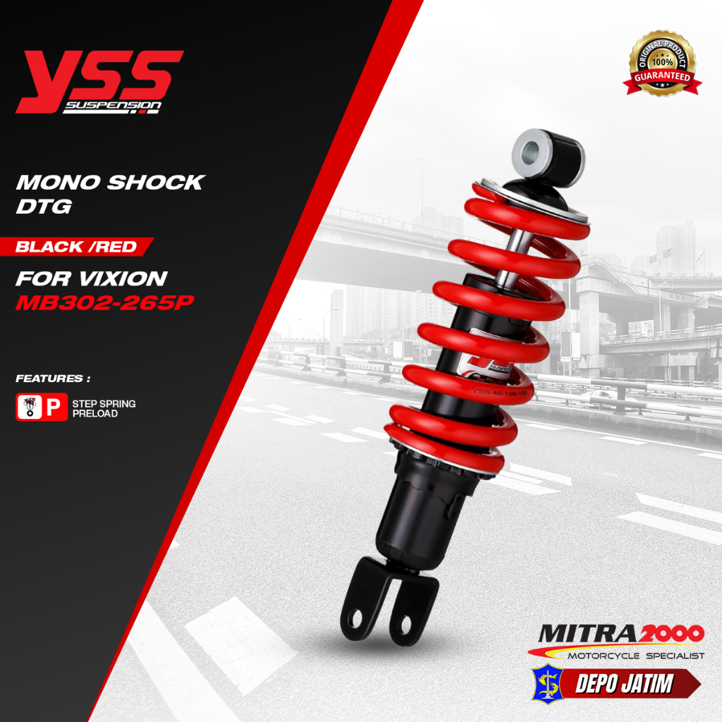YSS Mono Shock for Vixion (DTG / MD)