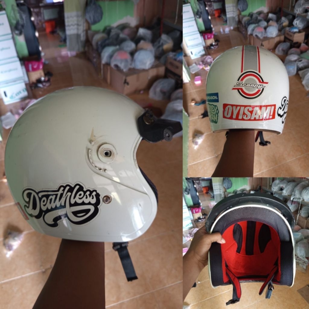 HELM SCOOPY BEKAS
