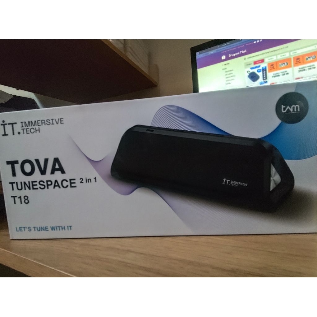 IT Immersive Tech Speaker Tova Tunespace T18 2in1