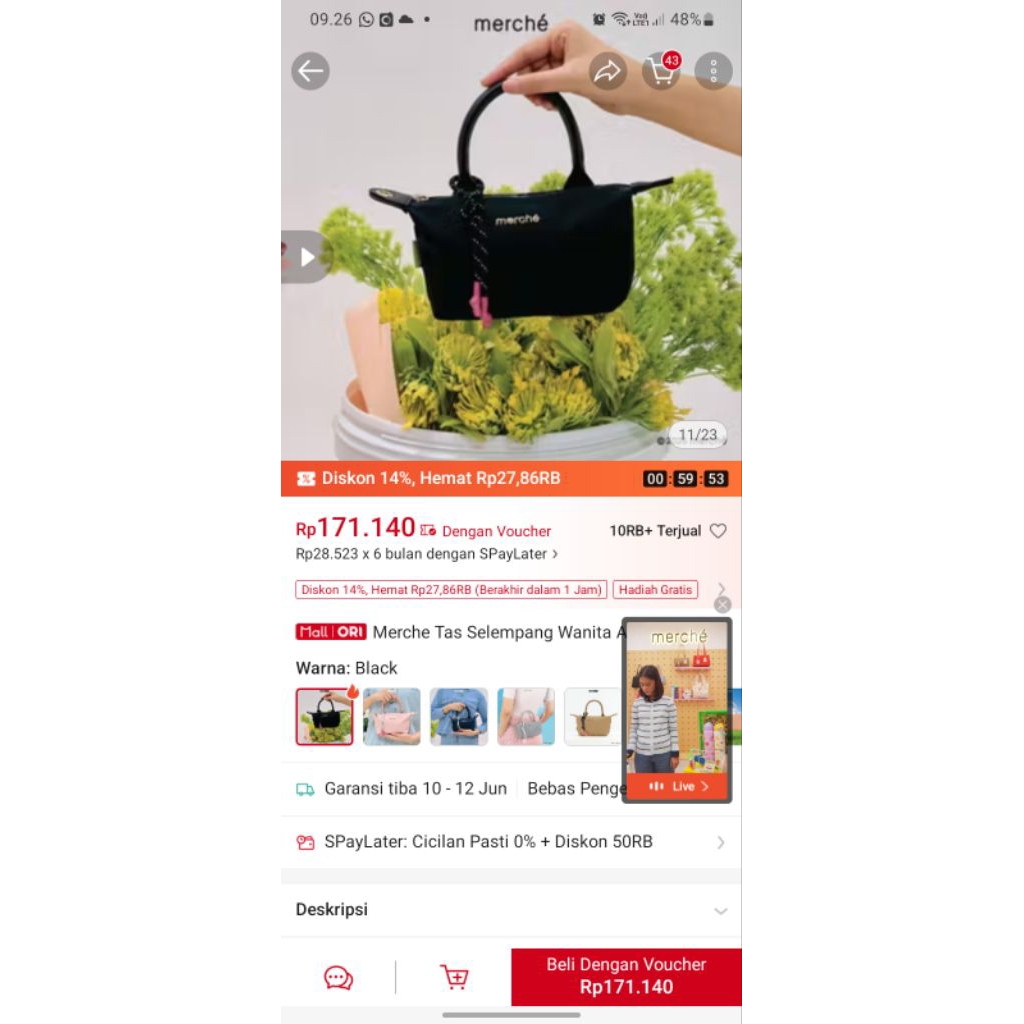 tas merche alice petite bag
