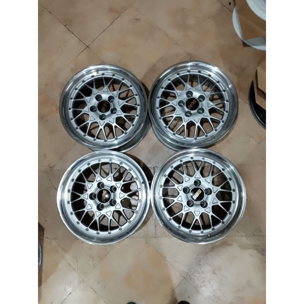 Velg BBS RS II/O 047 R17 Pcd 5x112 Lebar 8 Et 35 Original