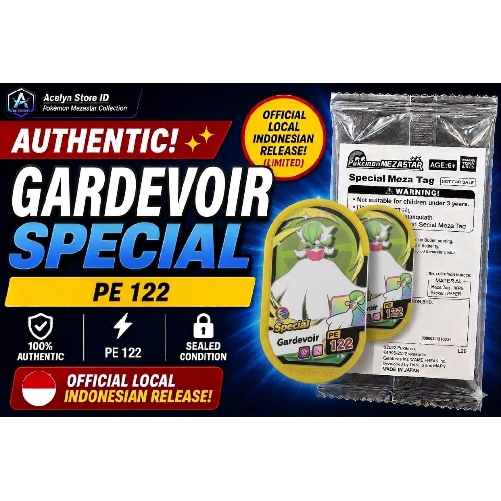 Pokemon Mezastar - Special Tag Gardevoir Sealed
