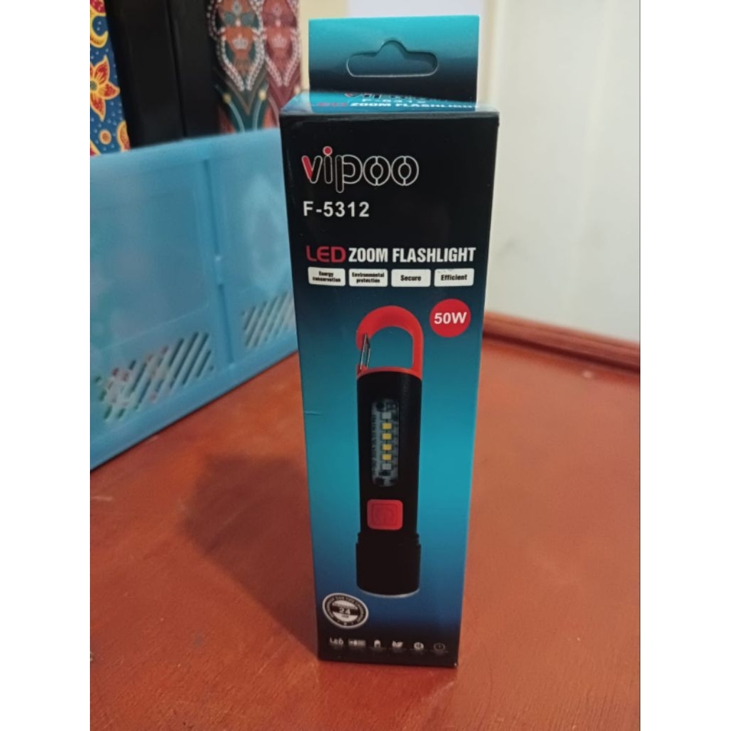 SENTER LED ZOOM FLASHLIGHT VIPPO F-5312