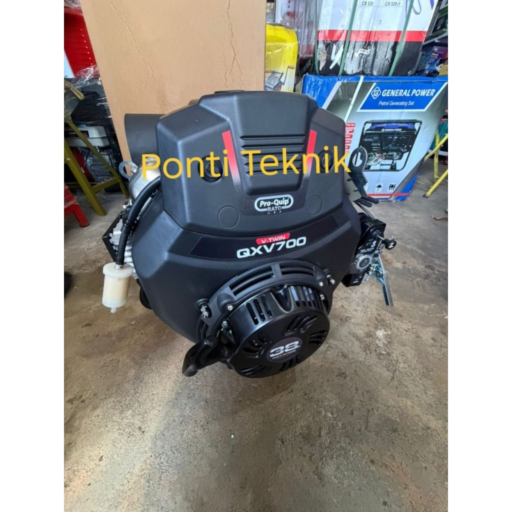 Mesin penggerak/robin PROQUIP 38HP TWIN ENGINE QXV700 putaran 1:1