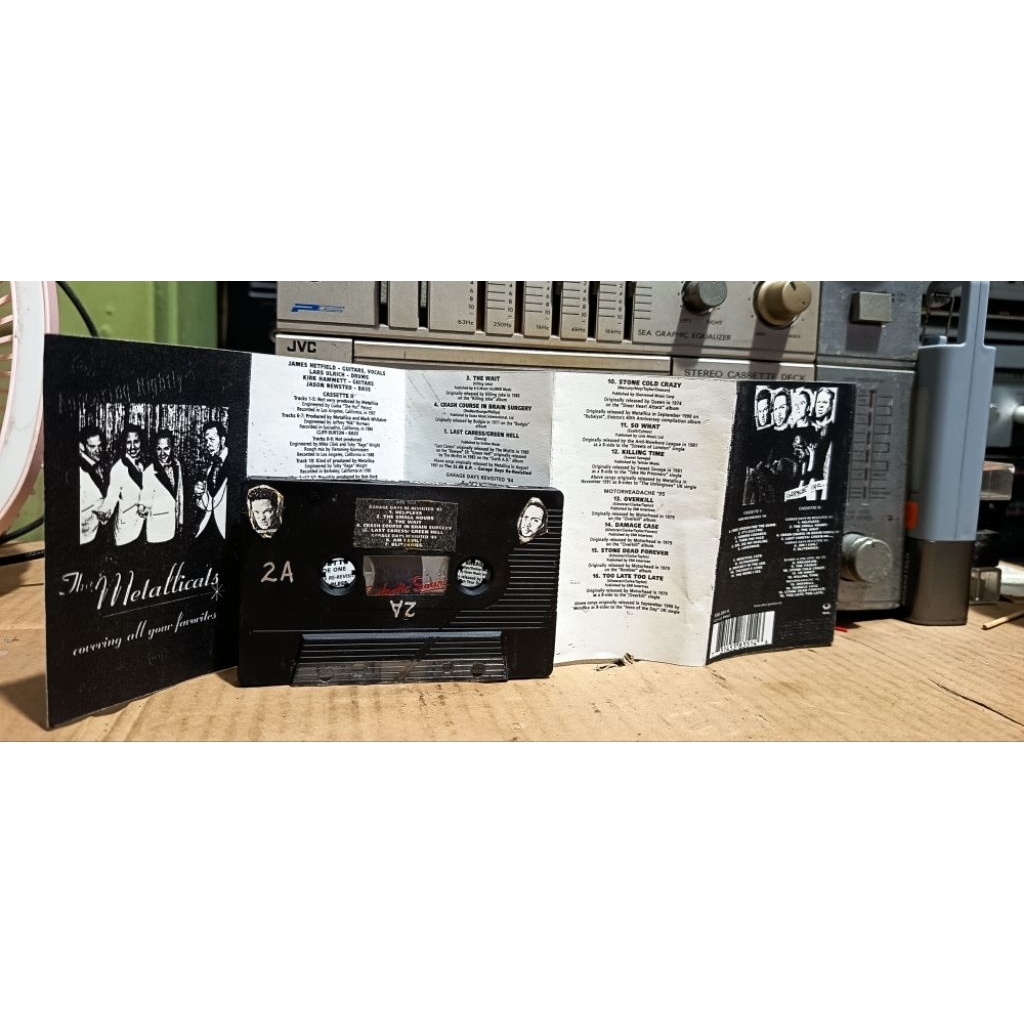 kaset pita Metallica Garage inc