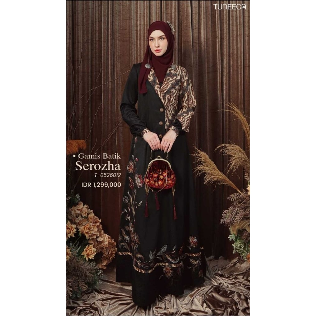 TUNEECA Gamis Batik Serozha T-0526012