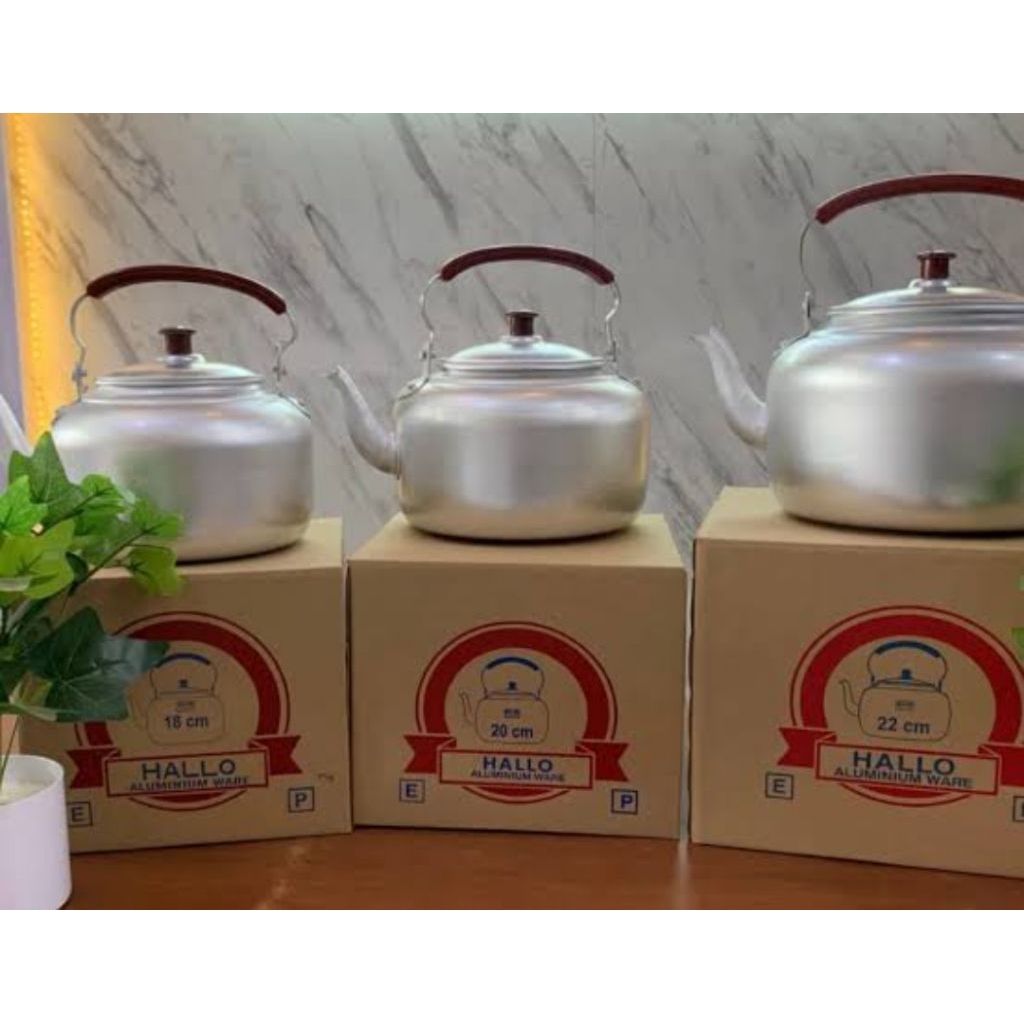 Teko Hallo Ceret Aluminium Hallo