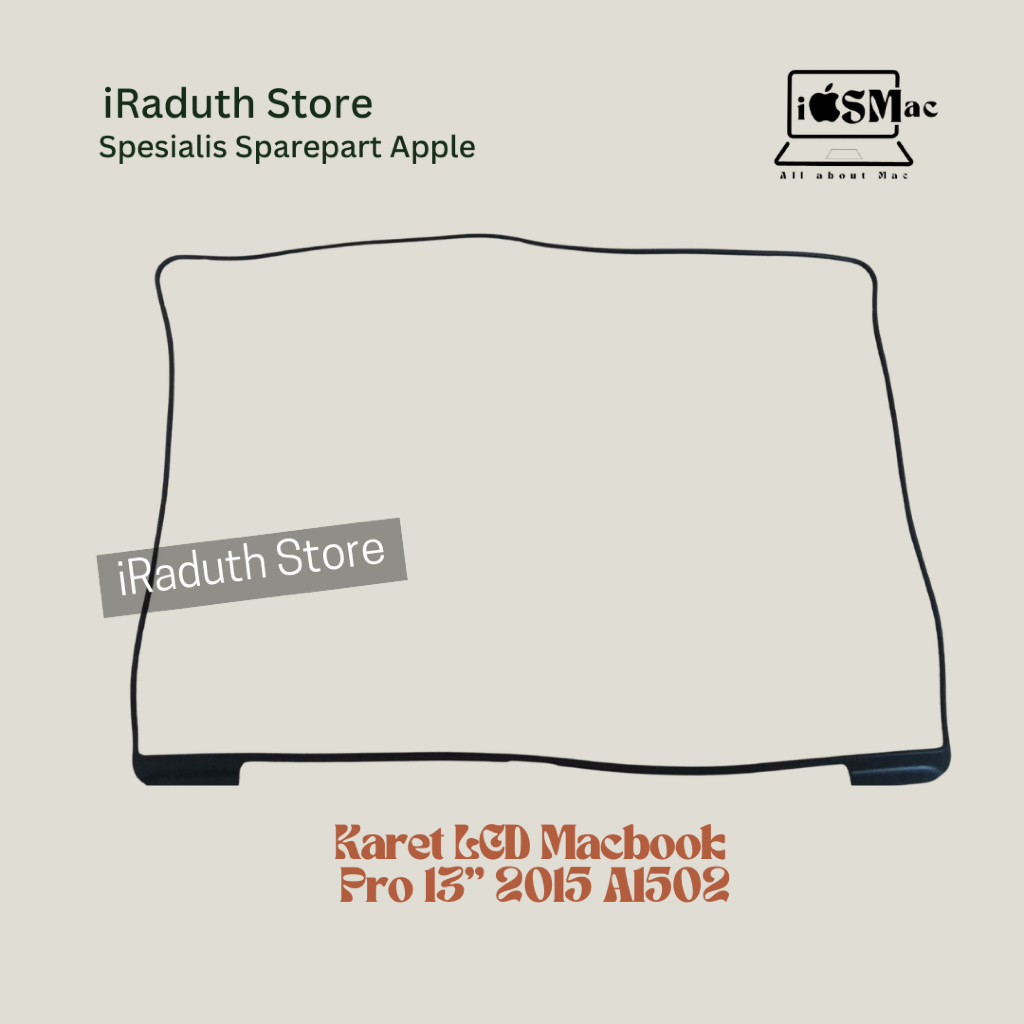 Karet LCD Macbook Pro 13" 2015 A1502