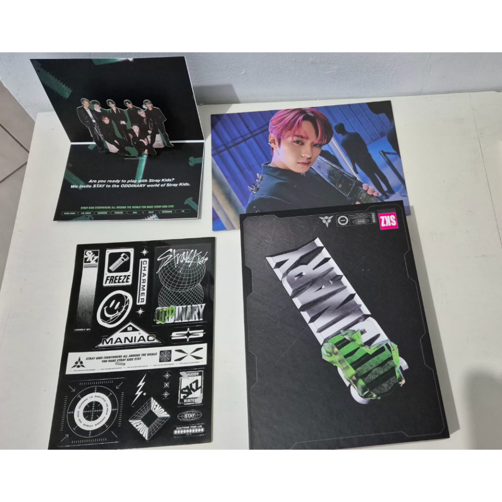 Album Stray Kids Oddinary Limited Ver. Fullset (PC felix hyunjin bangchan leeknow changbin)
