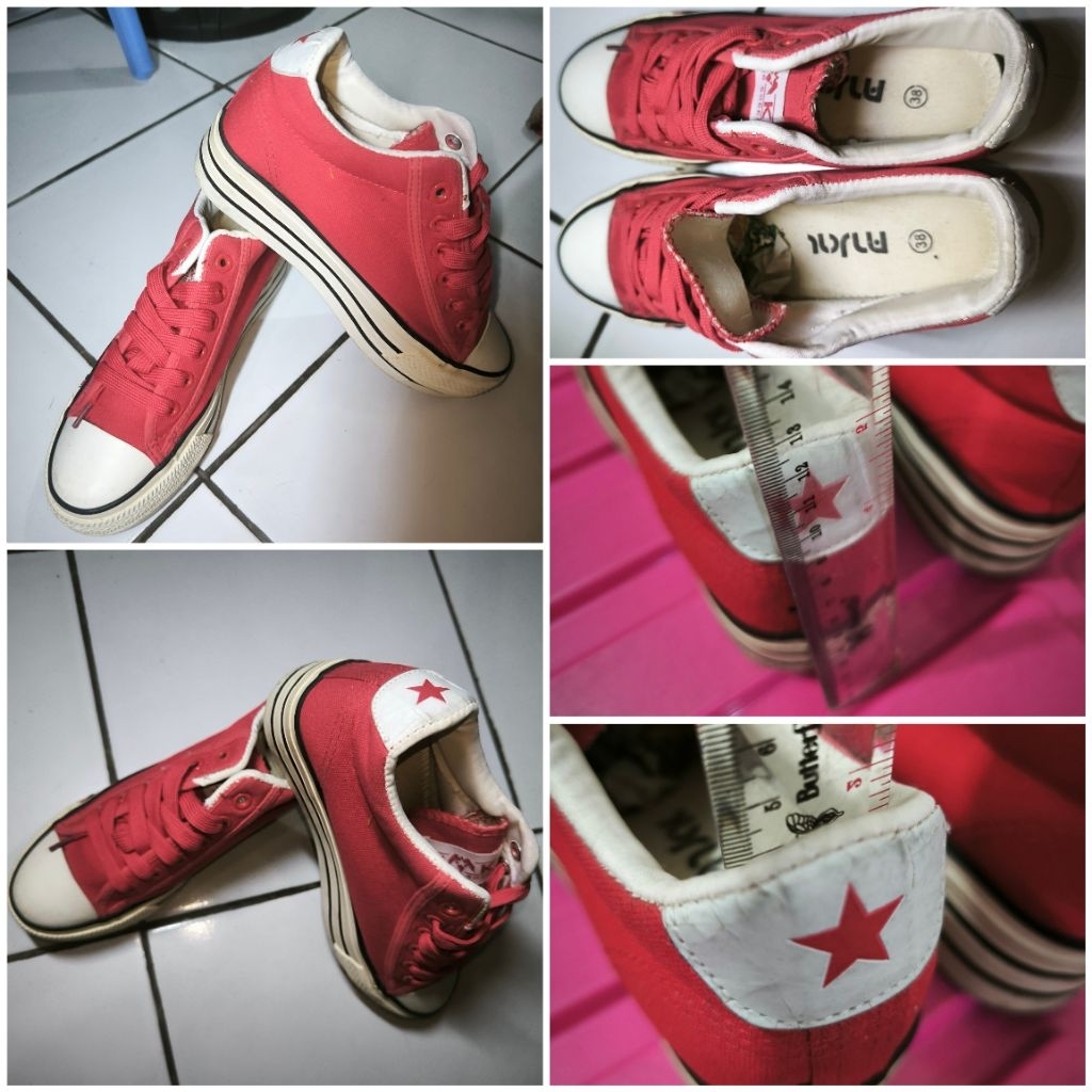 Sepatu wedges (preloved)
