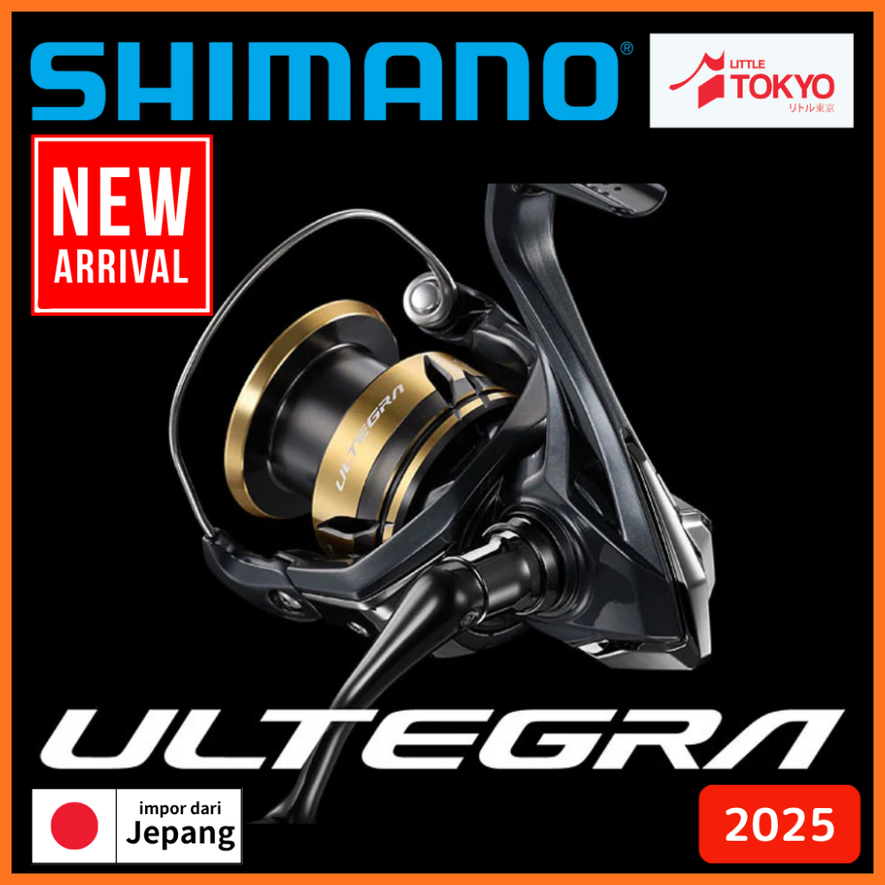 Reel Shimano ULTEGRA (2025) 2500 C3000  C3000HG C3000XG 4000 4000XG C5000XG  Spinning Original Japan