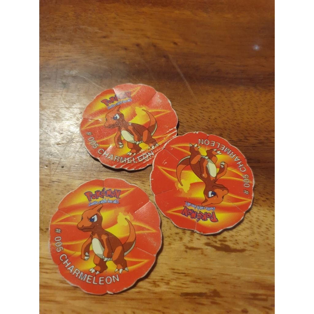 Tazos Smash Pokemom Charmeleon