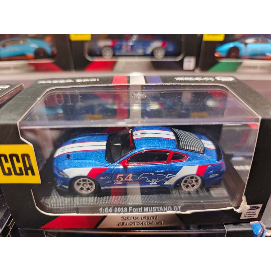 CCA COOL CHIC AUTO 2018 FORD MUSTANG GT OFFICIAL LICENSED PRODUCT 1:64