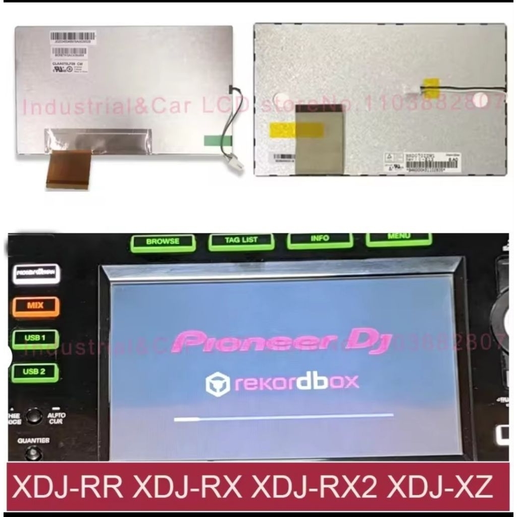 LCD Pioneer CDJ 900 Nexux XDJ 700 XDJ  RX